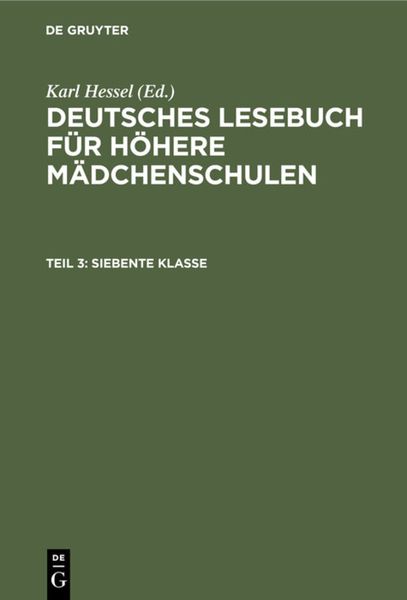 Produktbild: Siebente Klasse