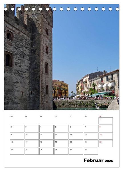 Produktbild: Am Gardasee (Tischkalender 2026 DIN A5 hoch), CALVENDO Monatskalender