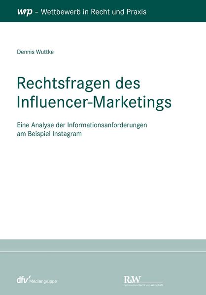 Produktbild: Rechtsfragen des Influencer-Marketings