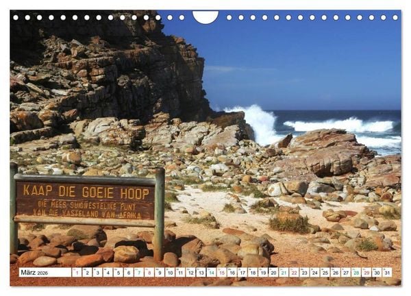 Produktbild: S&Uuml;DAFRIKA - Impressionen von der Garden Route (Wandkalender 2026 DIN A4 quer), CALVENDO Monatskalender