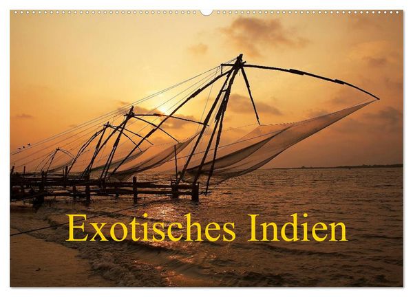 Exotisches Indien (Wandkalender 2026 DIN A2 quer), CALVENDO Monatskalender