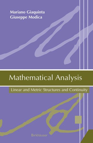 Produktbild: Mathematical Analysis