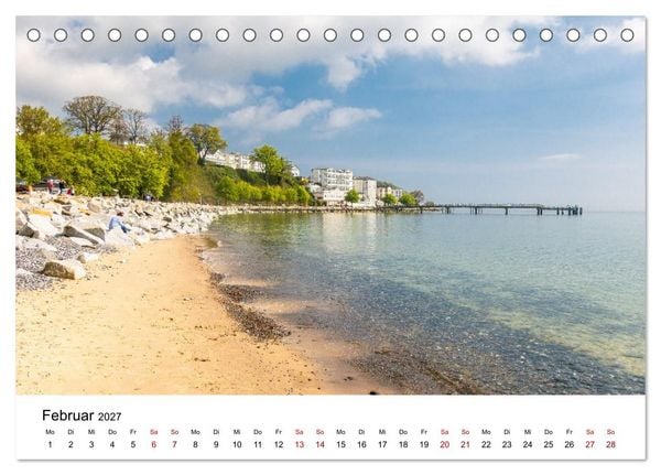 Produktbild: R&uuml;gen eine Insel der Tr&auml;ume (Tischkalender 2027 DIN A5 quer), CALVENDO Monatskalender