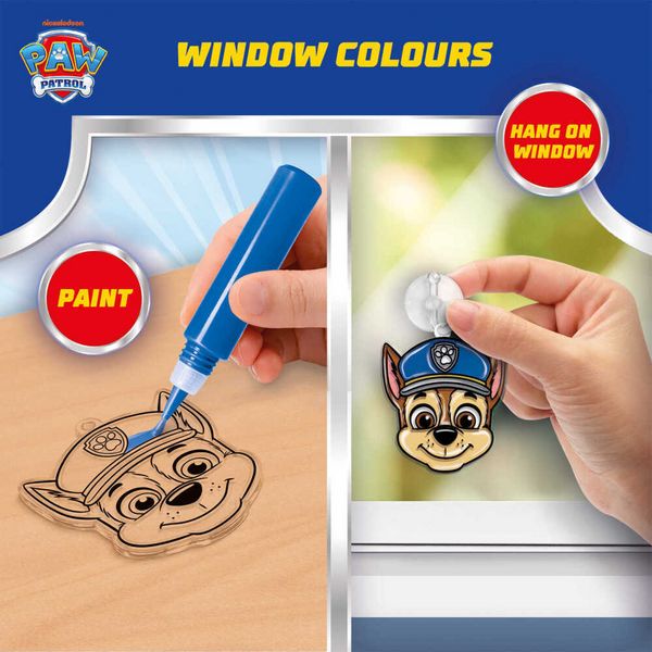 Produktbild: Paw Patrol Window Colours & Sticker Art