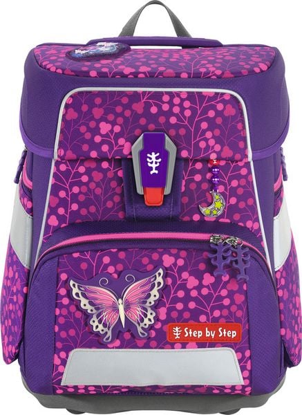 Produktbild: STEP BY STEP&reg; Schulrucksack-Set Space Shine 5teilig Special Edition, Butterfly Night Ina