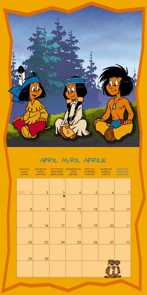 Produktbild: Yakari, Brosch&uuml;renkalender 2013
