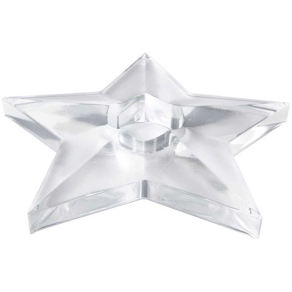 Produktbild: Silikon Gie&szlig;form Teelichthalter Stern gro&szlig;, 18 x 17 x 2,5 cm / Au&szlig;enma&szlig; Silikonform 19,4 x 19,4 x 2,8 cm