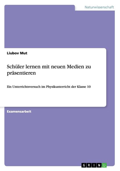 Produktbild: Sch&uuml;ler lernen mit neuen Medien zu pr&auml;sentieren