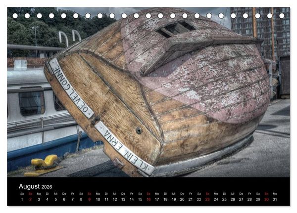 Produktbild: Hamburg (Tischkalender 2026 DIN A5 quer), CALVENDO Monatskalender