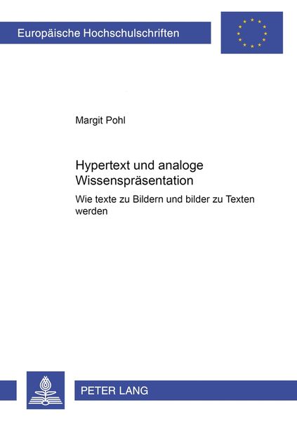 Produktbild: Hypertext und analoge Wissensrepräsentation