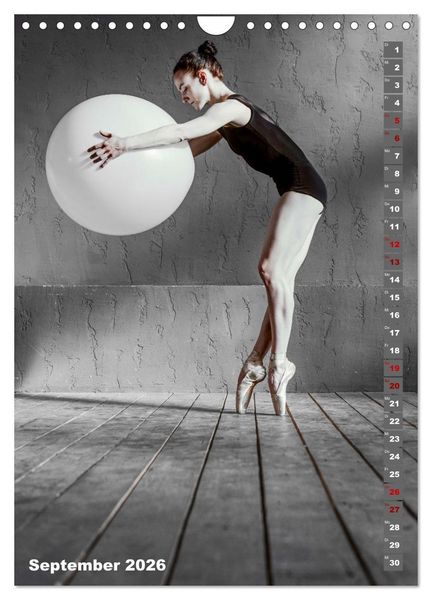 Produktbild: Sinneseindruck Ballett (Wandkalender 2026 DIN A4 hoch), CALVENDO Monatskalender