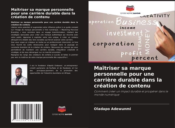 Produktbild: Ma&icirc;triser sa marque personnelle pour une carri&egrave;re durable dans la cr&eacute;ation de contenu