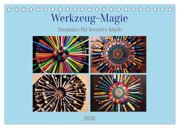 Produktbild: Werkzeug-Magie (Tischkalender 2026 DIN A5 quer), CALVENDO Monatskalender