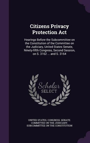 Produktbild: Citizens Privacy Protection Act
