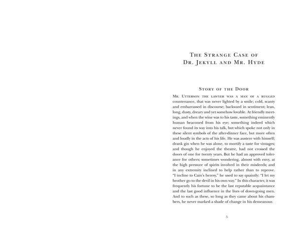 Produktbild: The Strange Case of Dr. Jekyll and Mr. Hyde and Other Stories