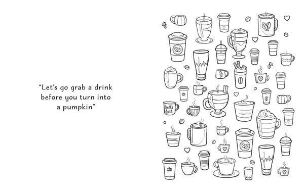 Produktbild: The Pumpkin Spice Caf&eacute; Coloring Book