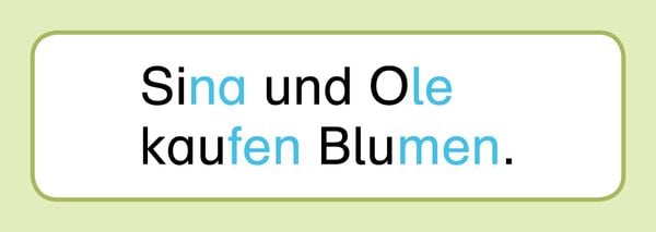 Produktbild: Ich kann S&auml;tze lesen Teil 1 - In Sprechsilben - 90 Bild-Satz-Karten mit Selbstkontrolle