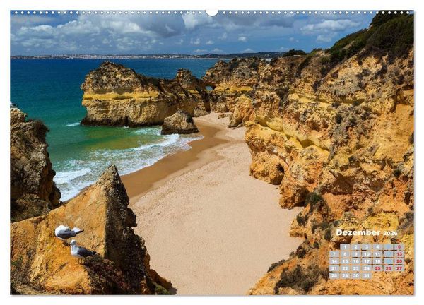 Produktbild: Portugals Traumk&uuml;ste Algarve (hochwertiger Premium Wandkalender 2026 DIN A2 quer), Kunstdruck in Hochglanz