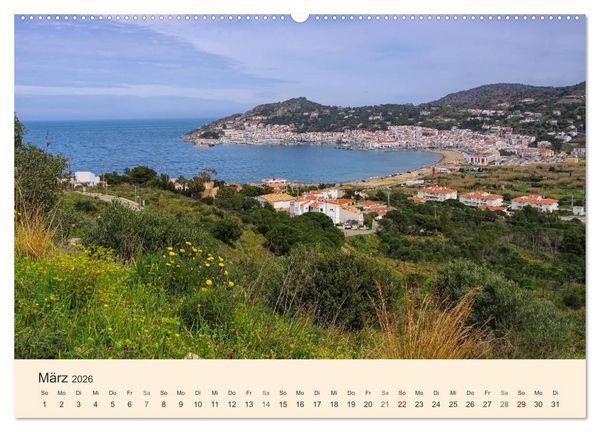Produktbild: Cote Vermeille - Wo die Pyren&auml;en das Meer k&uuml;ssen (Wandkalender 2026 DIN A2 quer), CALVENDO Monatskalender
