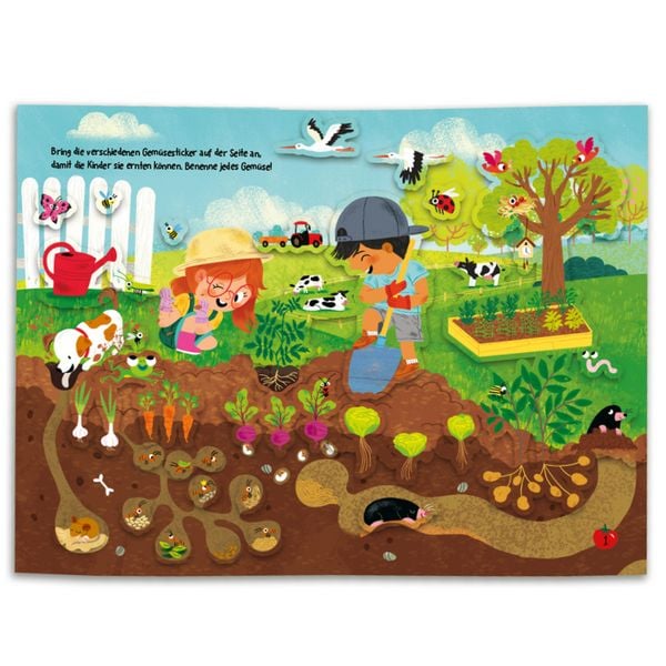 Produktbild: Stickern ohne Ende - Mein kleiner Garten