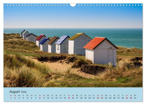 Produktbild: Unterwegs in der Normandie (Wandkalender 2026 DIN A3 quer), CALVENDO Monatskalender