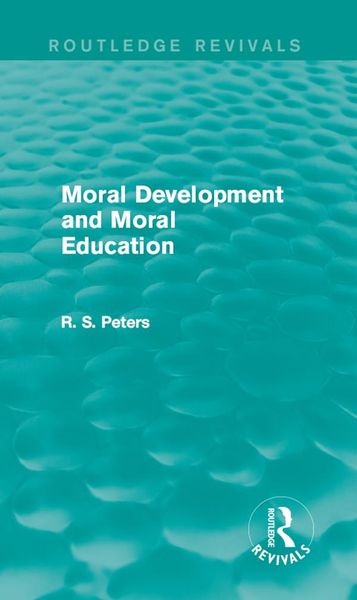 Produktbild: Moral Development and Moral Education (Routledge Revivals)