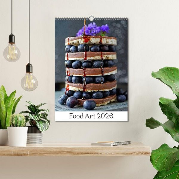 Produktbild: Food Art 2026 (Wandkalender 2026 DIN A3 hoch), CALVENDO Monatskalender