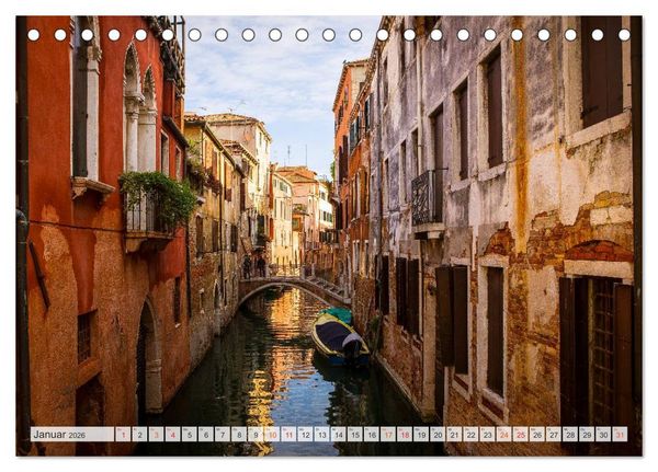 Produktbild: Wundervolles Venedig (Tischkalender 2026 DIN A5 quer), CALVENDO Monatskalender