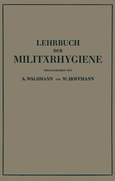 Produktbild: Lehrbuch der Milit&auml;rhygiene