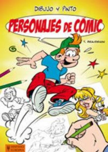 Produktbild: Dibujo y pinto personajes de c&oacute;mic