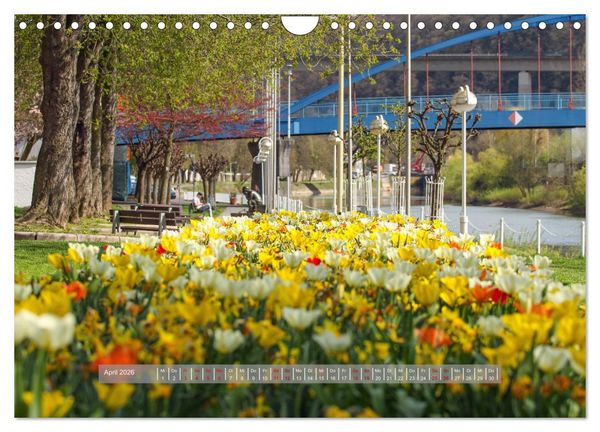 Produktbild: Lahnstein, wo die Lahn in den Rhein flie&szlig;t (Wandkalender 2026 DIN A4 quer), CALVENDO Monatskalender