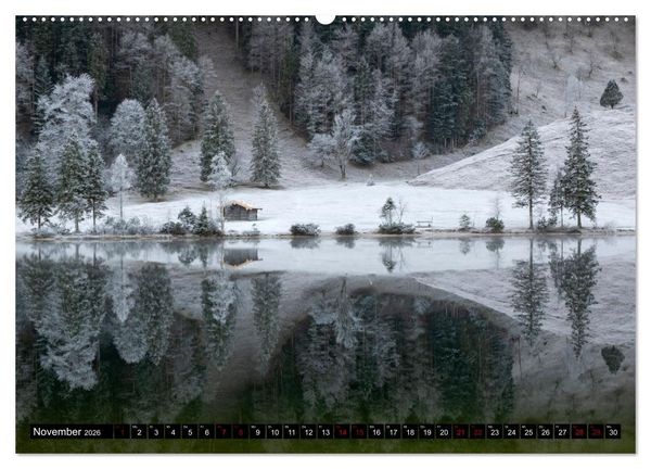 Produktbild: Werdenfelser Land (Wandkalender 2026 DIN A2 quer), CALVENDO Monatskalender