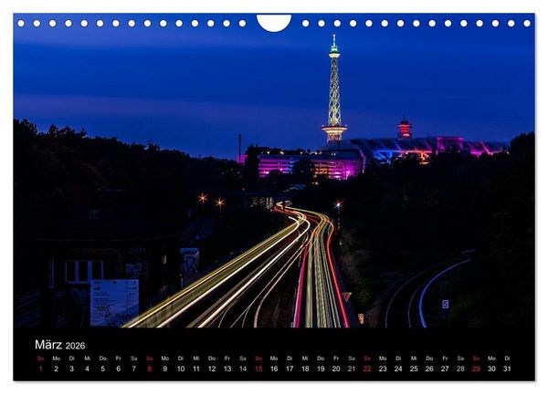 Produktbild: Colours of Berlin (Wandkalender 2026 DIN A4 quer), CALVENDO Monatskalender