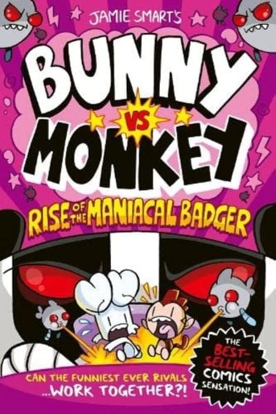 Bunny vs Monkey: Rise of the Maniacal Badger, Taschenbuch von Jamie Smart, David Fickling Books, 978-1-78845-280-9