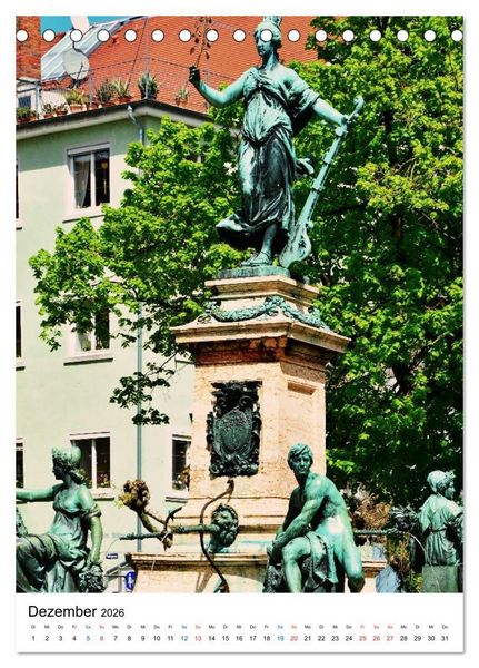 Produktbild: Lindau - Inselstadt am Bodensee (Tischkalender 2026 DIN A5 hoch), CALVENDO Monatskalender