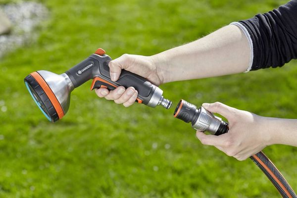 Produktbild: GARDENA 18254-50 Premium Kunststoff Regulierstop 19 mm (3/4\") &Oslash;, Steckkupplung Wasserstop