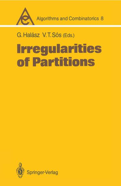 Produktbild: Irregularities of Partitions