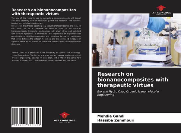 Produktbild: Research on bionanocomposites with therapeutic virtues