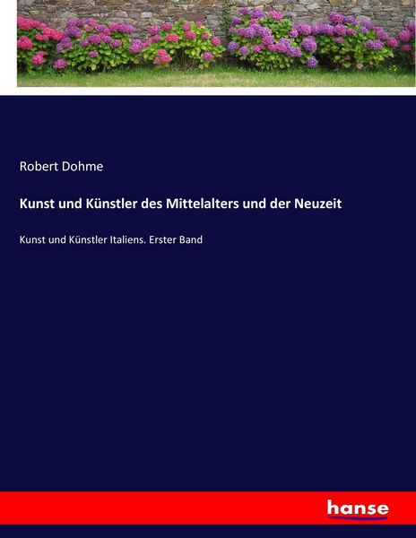 Produktbild: Kunst und K&uuml;nstler des Mittelalters und der Neuzeit