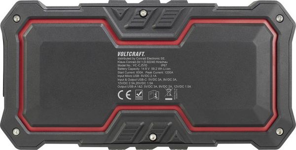 Produktbild: VOLTCRAFT VC-11769555 Schnellstartsystem VC-CJS10
