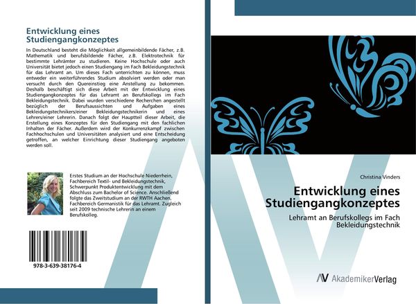 Produktbild: Entwicklung eines Studiengangkonzeptes