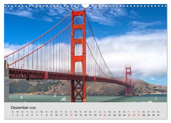 Produktbild: Faszination USA - traumhafter S&uuml;dwesten (Wandkalender 2026 DIN A3 quer), CALVENDO Monatskalender