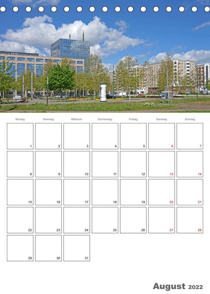 Produktbild: Urbanes Magdeburg (Tischkalender 2022 DIN A5 hoch)