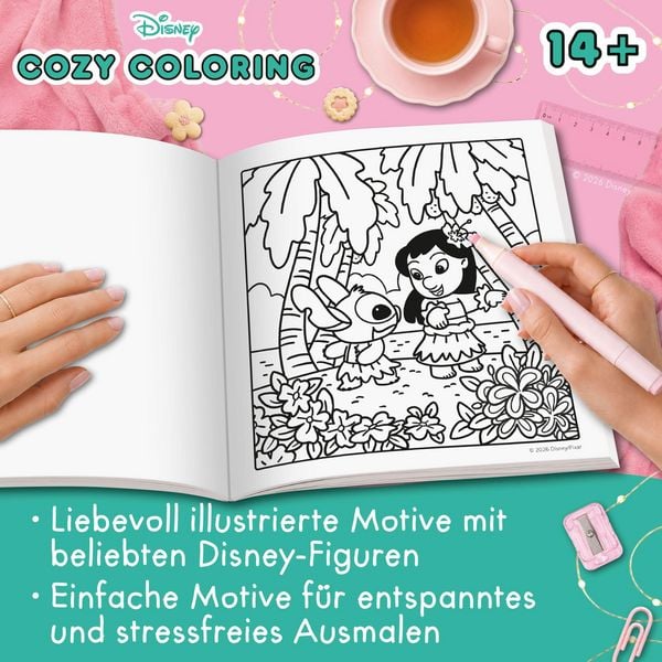 Produktbild: Cozy Coloring Disney - Lilo & Stitch