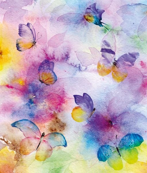 Produktbild: Malbuch Inside Out: Watercolor Tiere