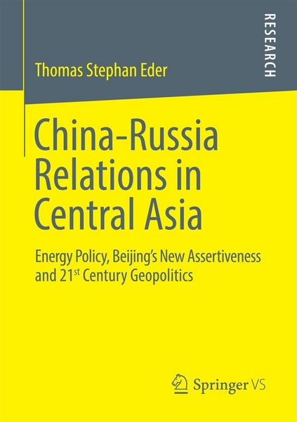 Produktbild: China-Russia Relations in Central Asia