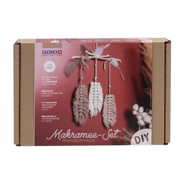 Bastelset Makramee Wandschmuck