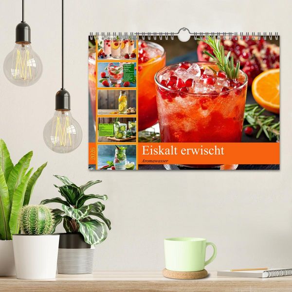 Produktbild: Eiskalt erwischt - Aromawasser (Wandkalender 2026 DIN A4 quer), CALVENDO Monatskalender