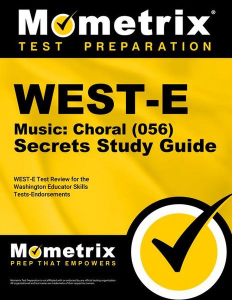 Produktbild: West-E Music: Choral (056) Secrets Study Guide