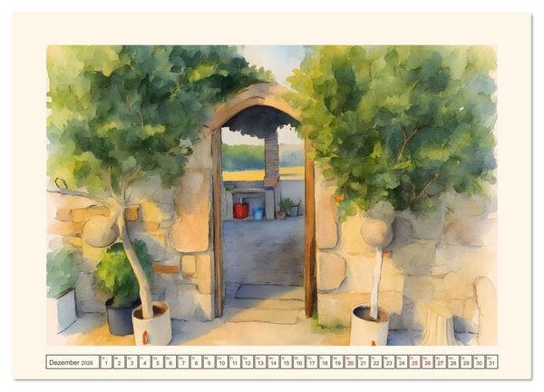 Produktbild: Dodekanes-Insel Kos (Wandkalender 2026 DIN A4 quer), CALVENDO Monatskalender